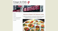 Desktop Screenshot of gingerandchili.ca
