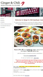 Mobile Screenshot of gingerandchili.ca